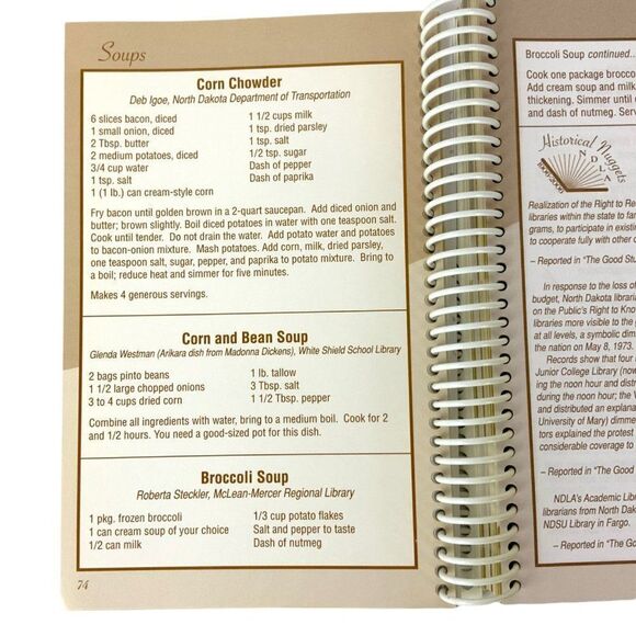 Dakota Gold Cookbook NDLA Celebrates 100 Years North Dakota Library Association - Picture 8 of 12